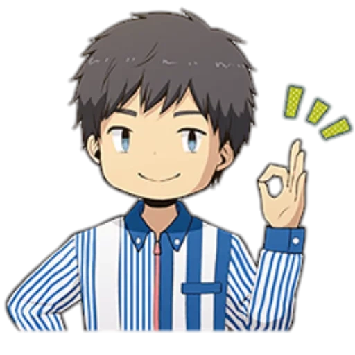 relife, diagram, kreativitas anime, anime relife, karakter anime