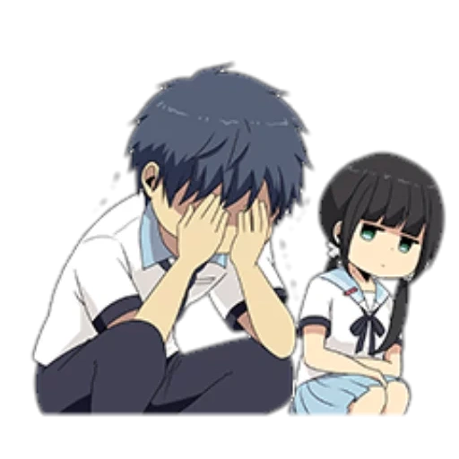 the relife, abb, anime charaktere, die wiedergeburt, die wiedergeburt des anime