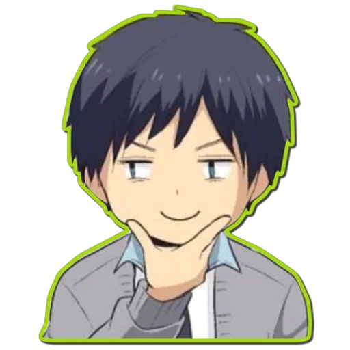 relife, diagram, gambar anime, kaisaki arata, karakter anime