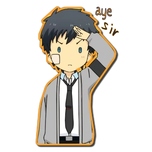 anime, rehifo, imagen, anime relife, personajes de anime