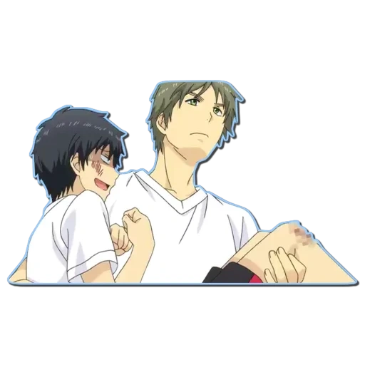 anime, personajes de anime, momentos de anime relife, relife anime season 1