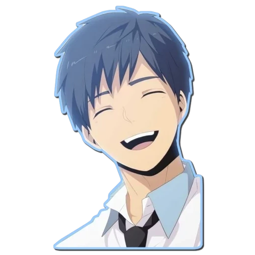 relife, figure, anime boy, relife comics, cartoon character