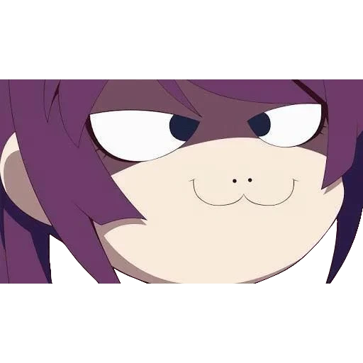 animation, evil anime, cunning face animation, anime bakemonogatari, bakemonogatari cartoon meme