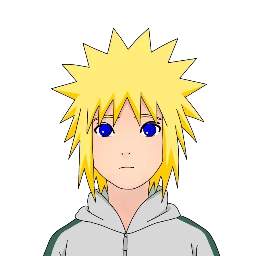 anime, minato, naruto, minato uzumaki, minato namikadze baby