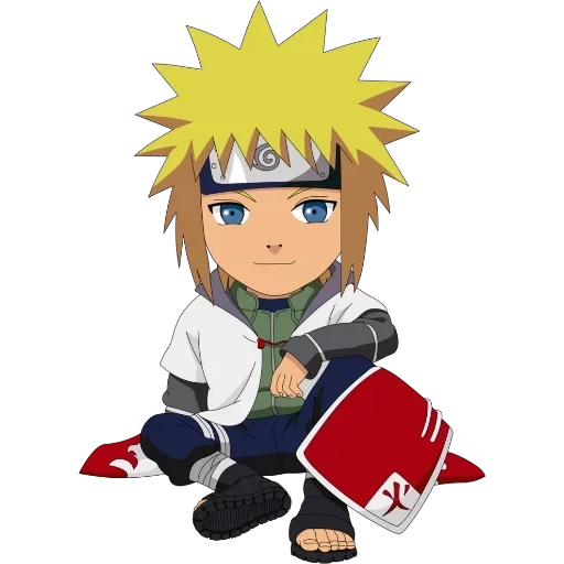 naruto, chibi naruto, personaggi di naruto, anime chibi naruto, naruto chibi minato