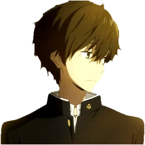 pacote, foto, anime pessoal, personagens de anime, anime khotaro oreki