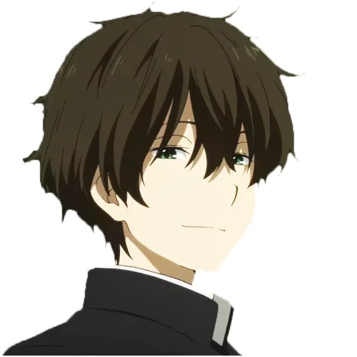 gambar, oreki hotaro, osamu dadzai, karakter anime, anime khotaro oreki