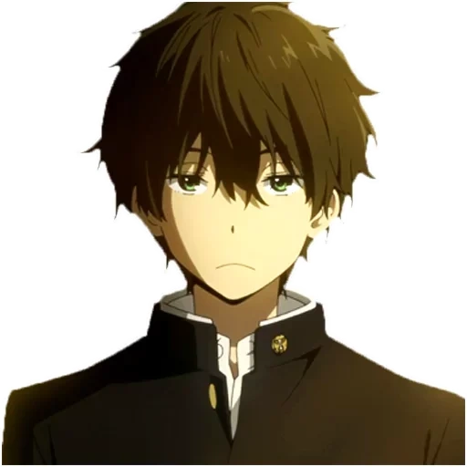 anime, gambar, anime seni, karakter anime, anime khotaro oreki