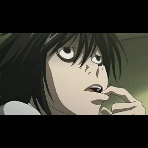 picture, death note l, l note of death wallpaper, note of death screenshots, bald