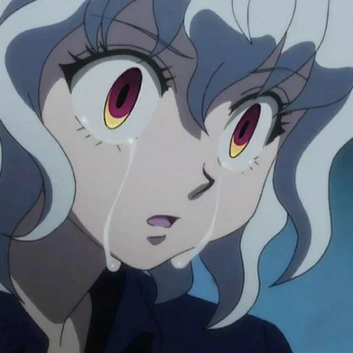 anime, neferpitou, holly hunter, aura non-fifit, anime neferpitu