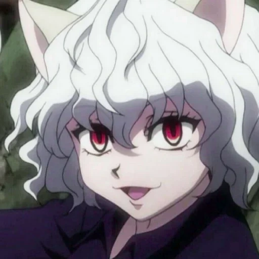 non ferrite, neferpitou, holly hunter, hunter neferpitu, anime hunter neferpitu