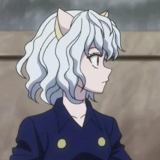 neferpit, caçador de anime, neferpita aura, neferpita chora, hunter x hunter 3