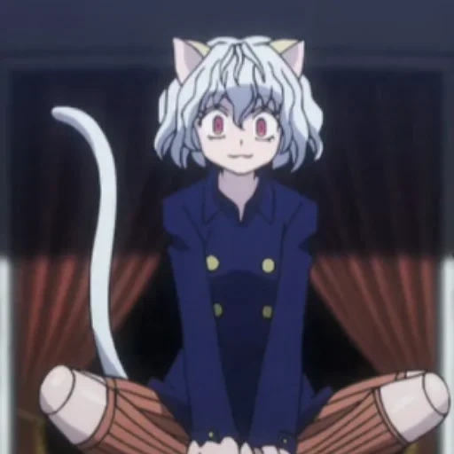 aura non-fifit, karakter anime, nefipitu hunt, hunter x hunter neferpitou, neferpitu hunter full high