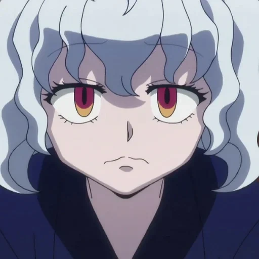 neferpitou, holly hunter, anime caçador, hunter neferpit, hunter x hunter anime