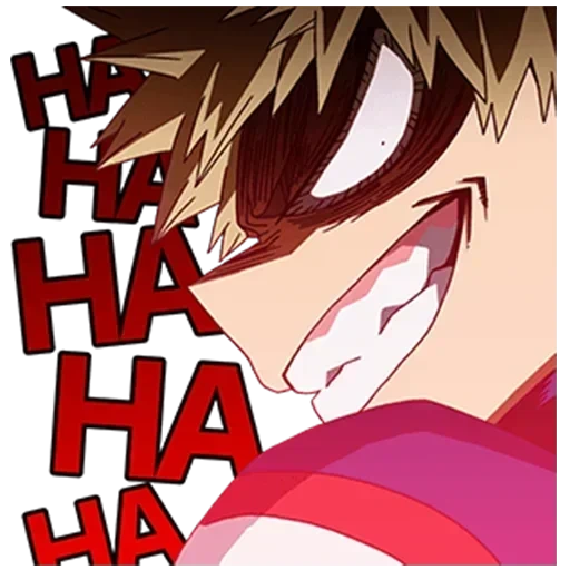 бакуго, bakugo, bakugou, злой бакуго, персонажи аниме