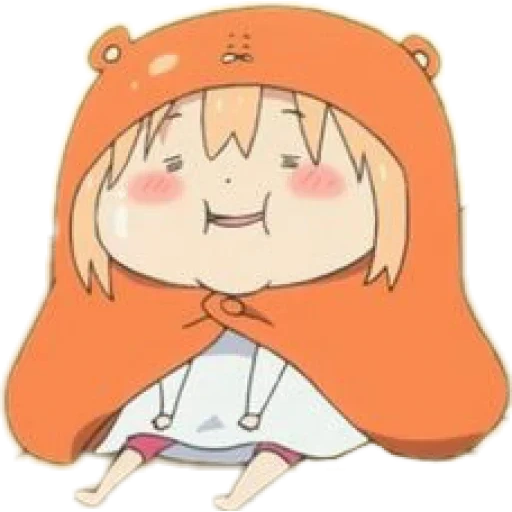 anime, umaru, umaru chan, umaru chibi, umaru chan chibi