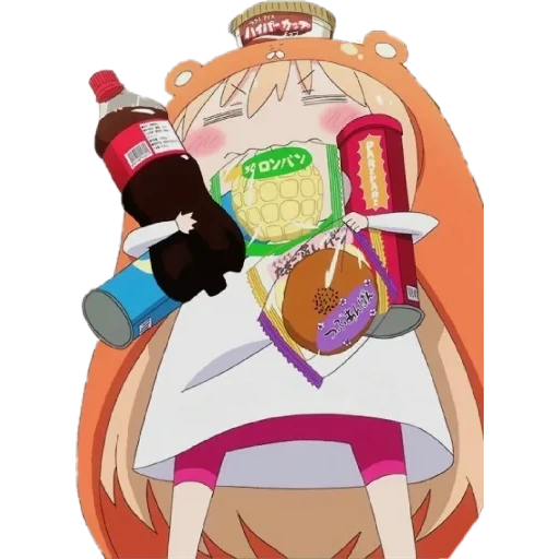 pílula de wuwu, daimutian, umaru chan, umaru coloy, animação dapu