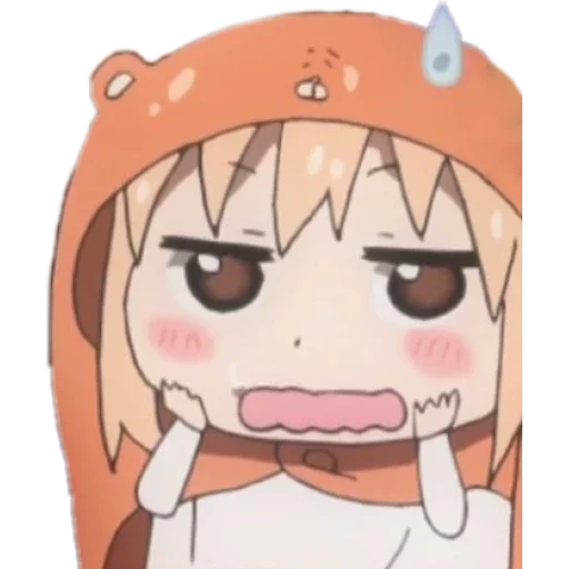 umaru, umaru chan, umaro tian, umaru anime chibi, dua suster umaru yang dihubungkan