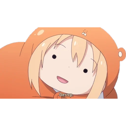 anime, umaru, umaru, umaru chan, two faced sister umaru memes