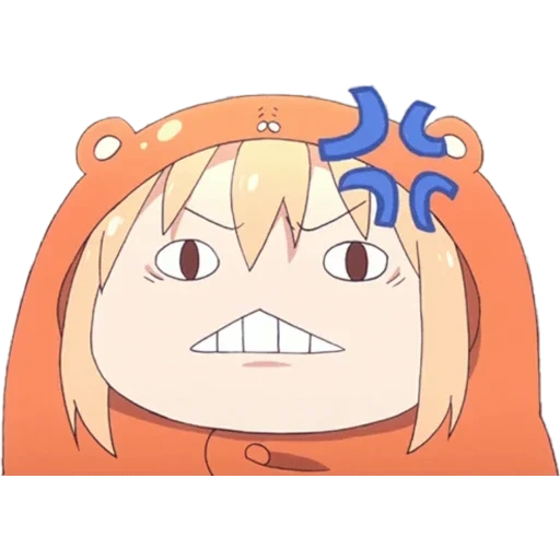 umaru, umaru chan, hikari umaru, ghost umar, two faced sister umaru evil