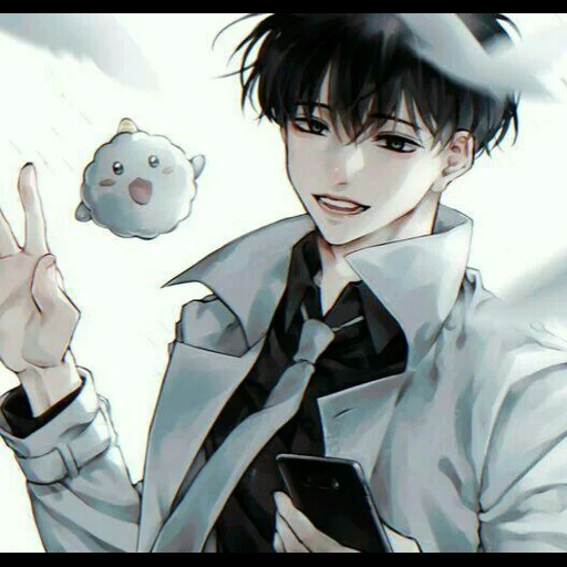 arte anime, anime man, anime di manhua, anime boy, anime art boy