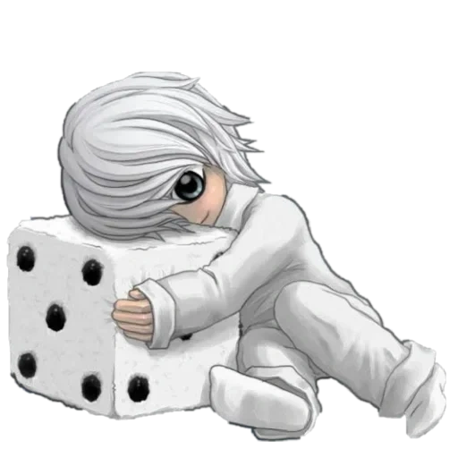 imagen, karmaskals, aviso de muerte, nota de muerte nia, nia chibi death note