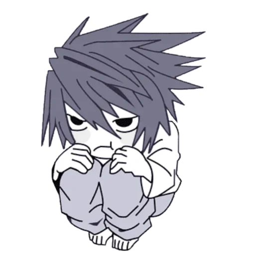 chibi, picture, chibi character, chibi death note, death note chibi light death