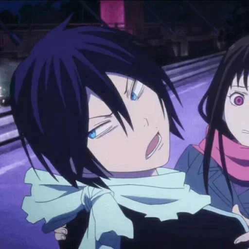 noragami yato, бог ято аниме, бездомный бог, хиёри бездомный бог, аниме бездомный бог ято