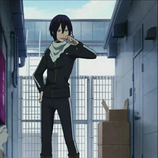 noragami yato, tunawisma tuhan, yatka adalah dewa tunawisma, tunawisma dewa musim 1, yato pertumbuhan penuh tunawisma dewa