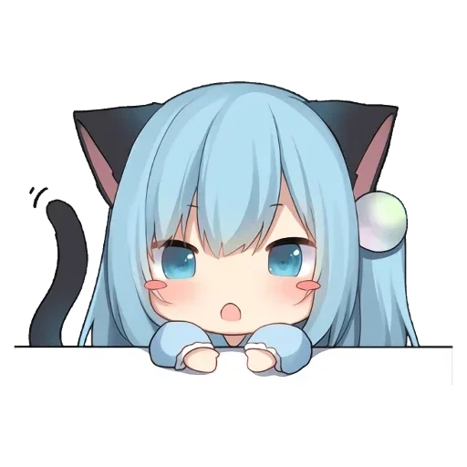 catgirl, hari penyakit dalam, anime neko