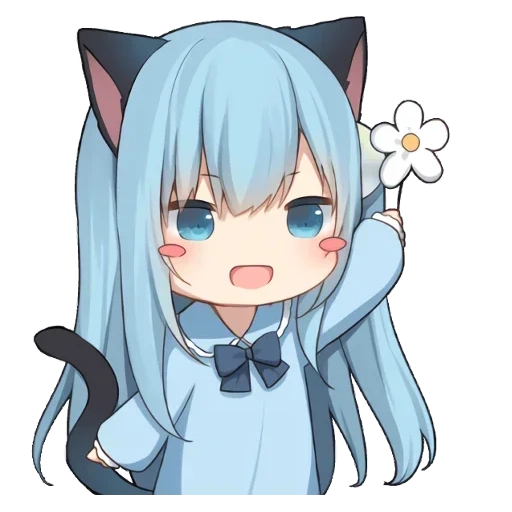 anime, hari penyakit dalam, anime neko, anime neko tan