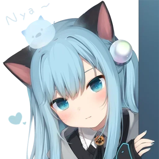 anime neko, seni animasi, miku hatsune, neco anime day, amashiro natsuki