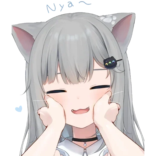 anime neko, seni animasi, anime nico, seni anime nico, anime apa natsuka shishiro