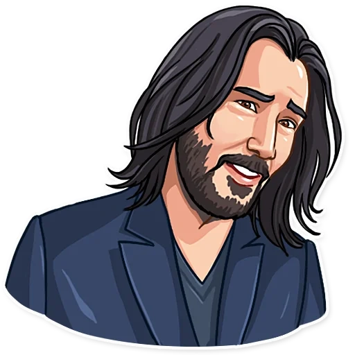 keanu reeves, dessin keanu reeves