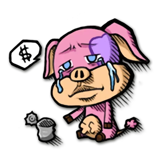 i maiali, divertente, punk del maiale, la parola del maiale, piggy piggy