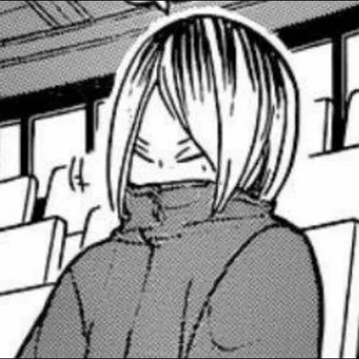 manga, picture, anime manga, kenma kozum, manga volleyball kenma