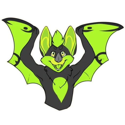 morcego, foley personagem, cartoon morcego, morcego de geléia animada, morcego morcego