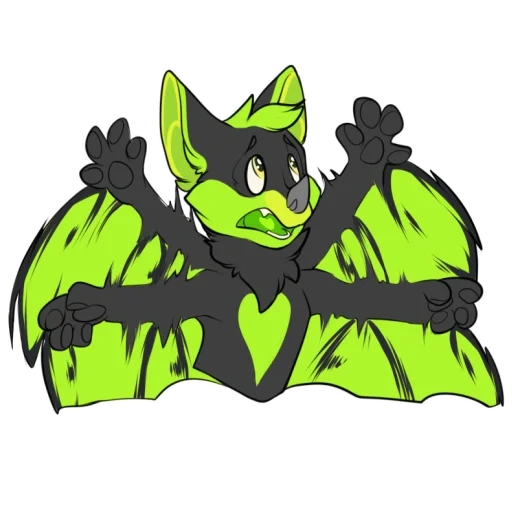 character, furri art, furry characters, animal jam bat