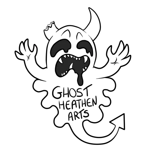 fantôme, evil ghost, sketches fantômes, dessin fantôme, le vecteur d'halloween est terrible