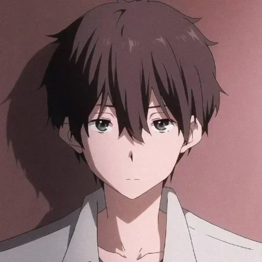 парни аниме, орэки хотаро, персонажи аниме, hyouka oreki avatar, ореки хотару детектив