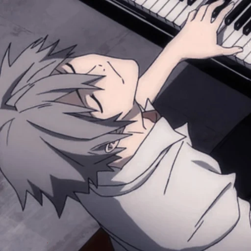 kaoru nagisa, piano kaoru, kaoru nagisa piano, aperturas de piano de anime, capturas de pantalla kaoru nagisa del piano