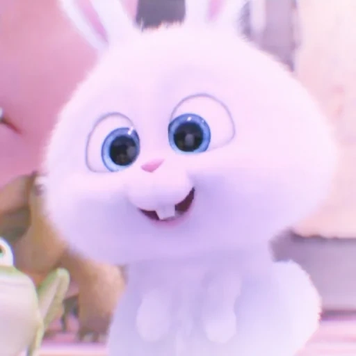 conejito, bola de nieve de conejo, conejito de seryozhenka, pequeña vida de mascotas conejo, cartoon rabbit secret life of pets