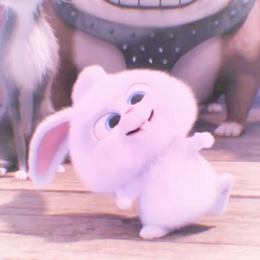 snowball di coniglio, ultima vita di coniglio di casa, little life of pets rabbit, snowball l'ultima vita degli animali domestici, ultima vita di animali domestici snowball