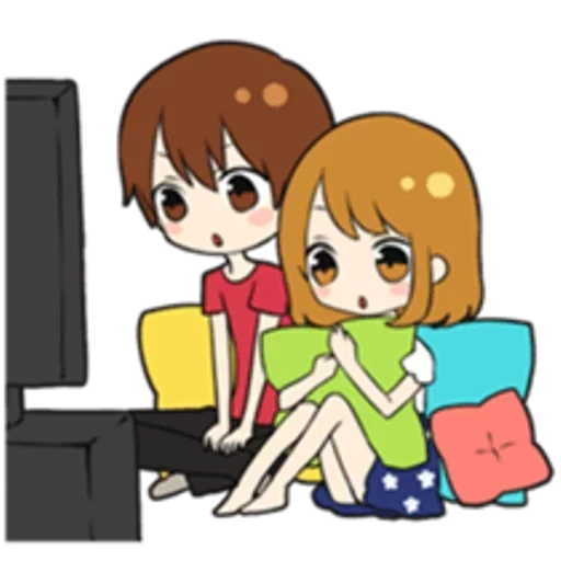 anime, abb, lily line, anime trompete, gepaarte emoticon-anime