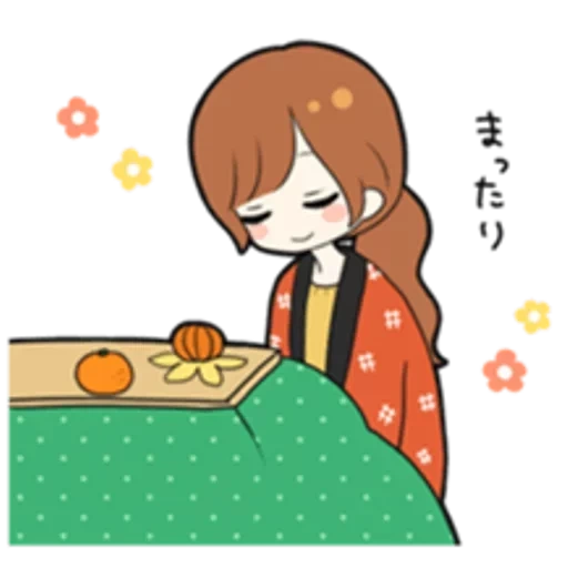 chica, imagen, ilustración, dibujos de anime, anime von kotatsu