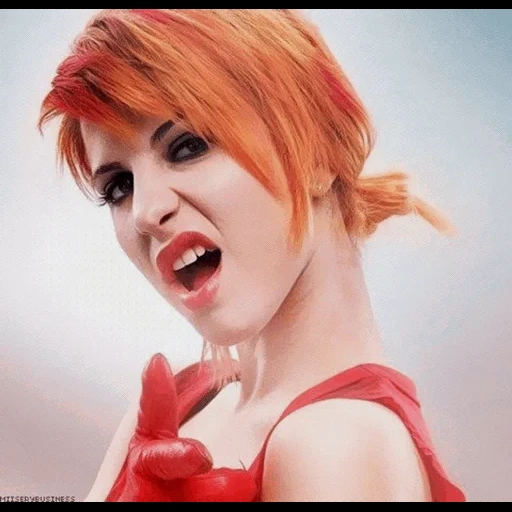 paramore, cheveux roux, hayley williams, filles rousses, haley williams emergency