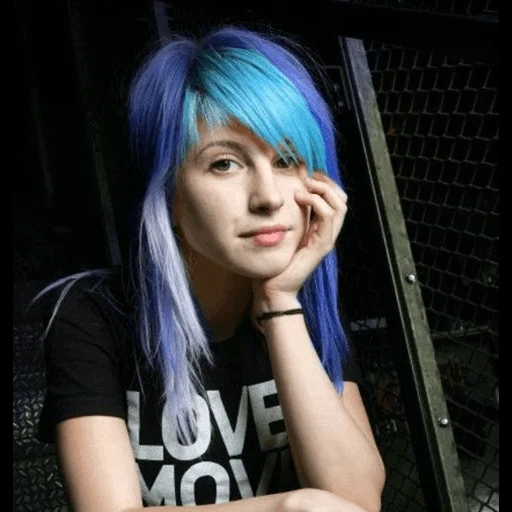 young woman, paramore, hayley williams, william hayley, haley williams that