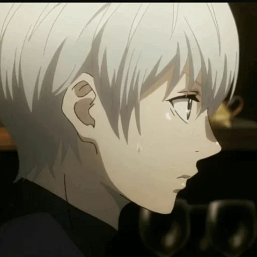 kaneki ken, tokyo ghoul, kaneki ken anime, tokyo ghoul van teaku, personaggi di tokyo ghoul anime