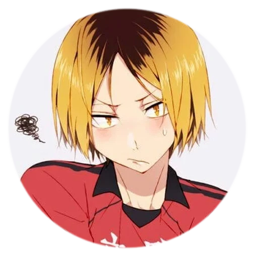 image, anime de kenma, anime haikyu kenma, personnages de volleyball kenm, anime des personnages de volleyball