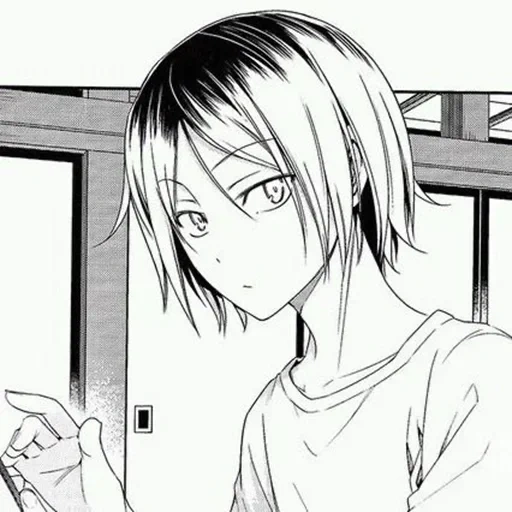 manga, kenma, gambar, manga kenma, kenma bola voli manga